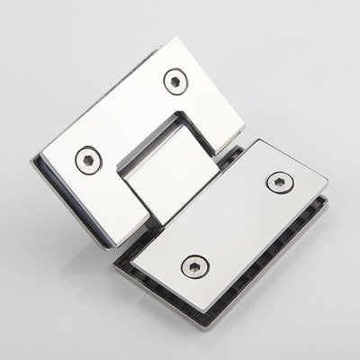 Sliding door system shower door hinge glass hinge